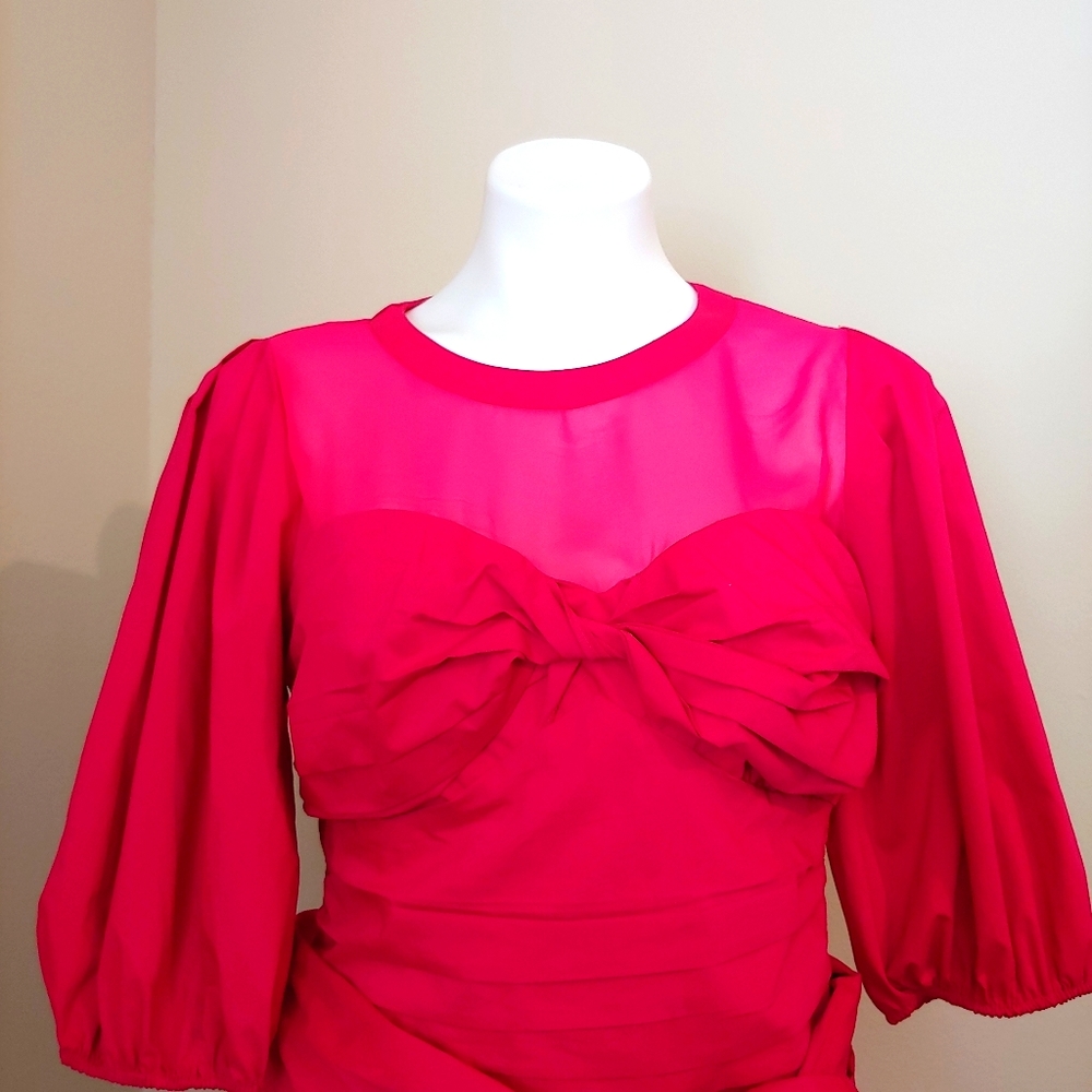 🔴 - Pink special occasion top
